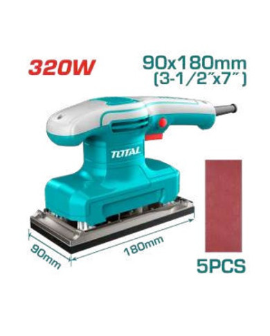 TOTAL PONCEUSE VIBR 320W+5AB TF1301836