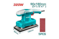 TOTAL PONCEUSE VIBR 320W+5AB TF1301836