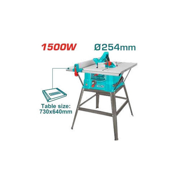 TOTAL SCIE A TABLE 1500W 254M TS5152548