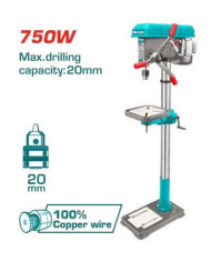 TOTAL PERCEUSE D'ETABLI 20 TDP207505