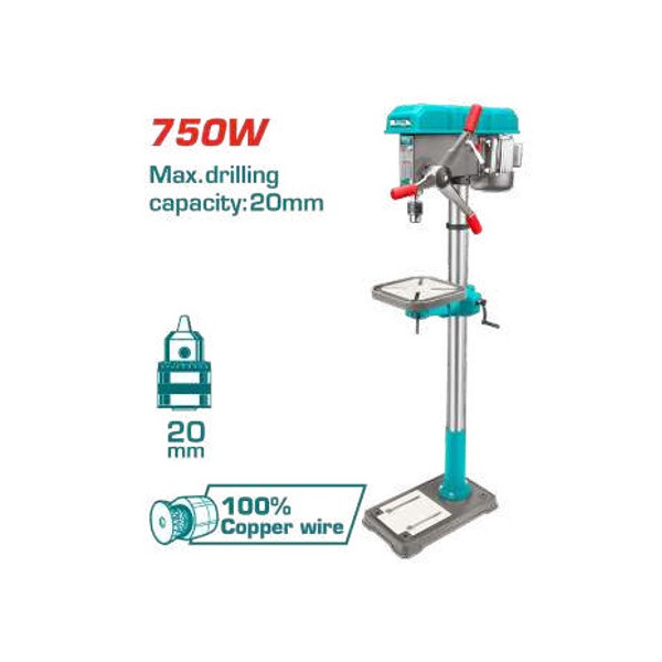 TOTAL PERCEUSE D'ETABLI 20 TDP207505
