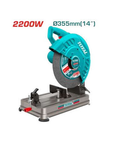 TOTAL SCIE A TRONC 355MM 2200W TS223558