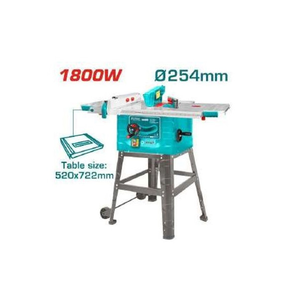 TOTAL SCIE A TABL 1800W 254MM TS51825428